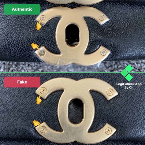 fake chanel slingbacks vs real|chanel counterfeit logo.